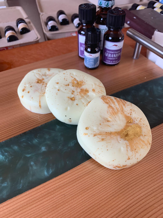 Sand Dollar Soap with Salt: A Lesson Learned
